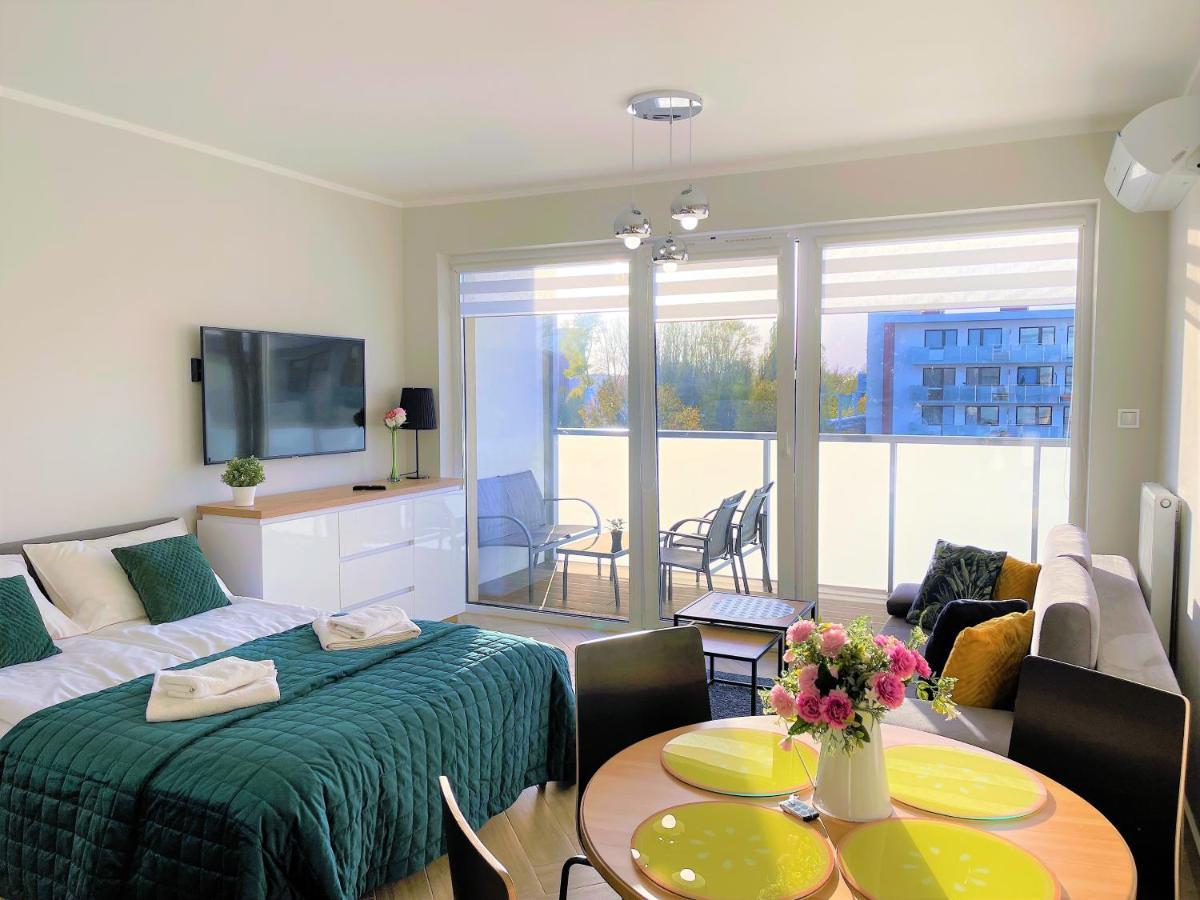 Baltic Comfort Spa Apartment With Free Pool, Saunas & Fitness - Kasprowicza 20 Kołobrzeg Kültér fotó